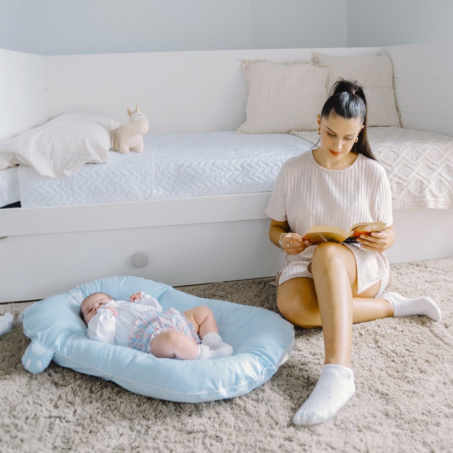NIDO PIKABÜ™ 🧸Nido para cuna. Mejora el sueño del bebé desde los 4 meses