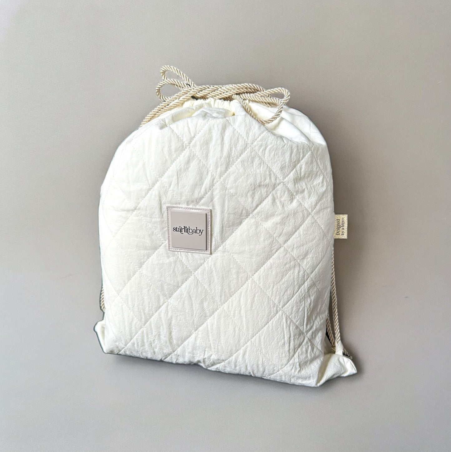 MOCHILA Starlitbaby de tacto suave y delicado con textura acolchada