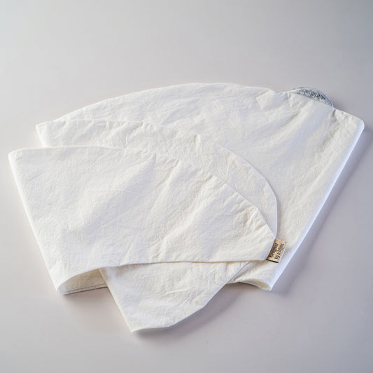 FUNDA color crema para Almohada Luna