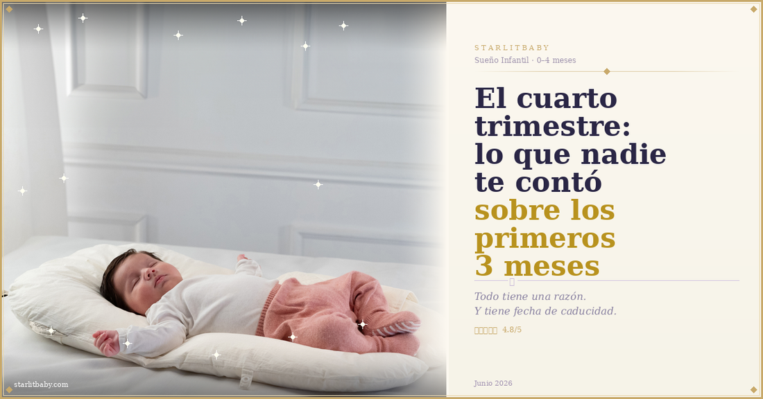EL CUARTO TRIMESTRE: lo que nadie te contó sobre los primeros 3 meses con tu bebé