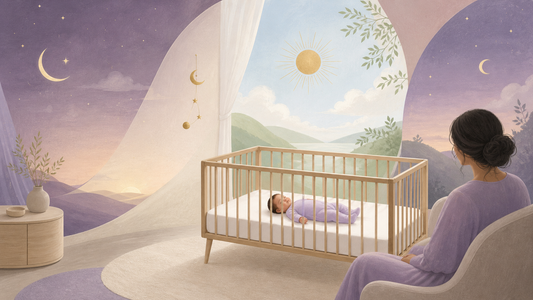 Ventanas de sueño del bebé por edad: guía práctica de 0 a 12 meses
