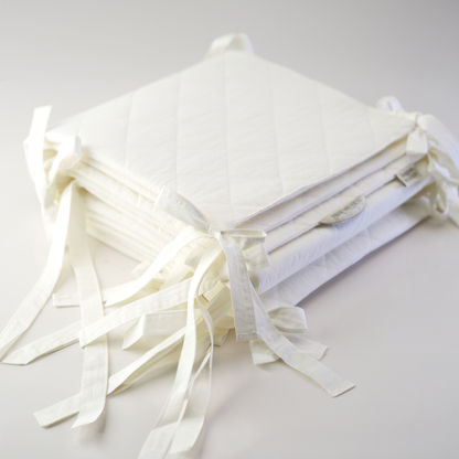 PROTECTOR DE CUNA ♡ Diseño elegante de 4 piezas