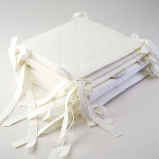 PROTECTOR DE CUNA ♡ Diseño elegante de 4 piezas