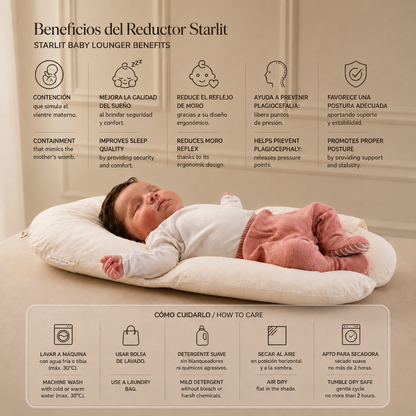 STARLIT®️ REDUCER - Simulates the maternal womb 🫶🏻 Helps reduce startle reflexes and awakenings