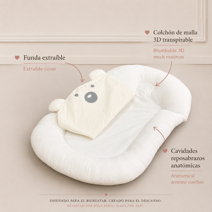 NINHO PIKABÜ™ 🧸 ideal para bebés a partir dos 4 meses - ideal para berço