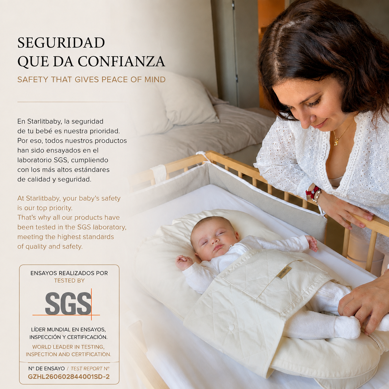 STARLIT®️ REDUCER - Simulates the maternal womb 🫶🏻 Helps reduce startle reflexes and awakenings