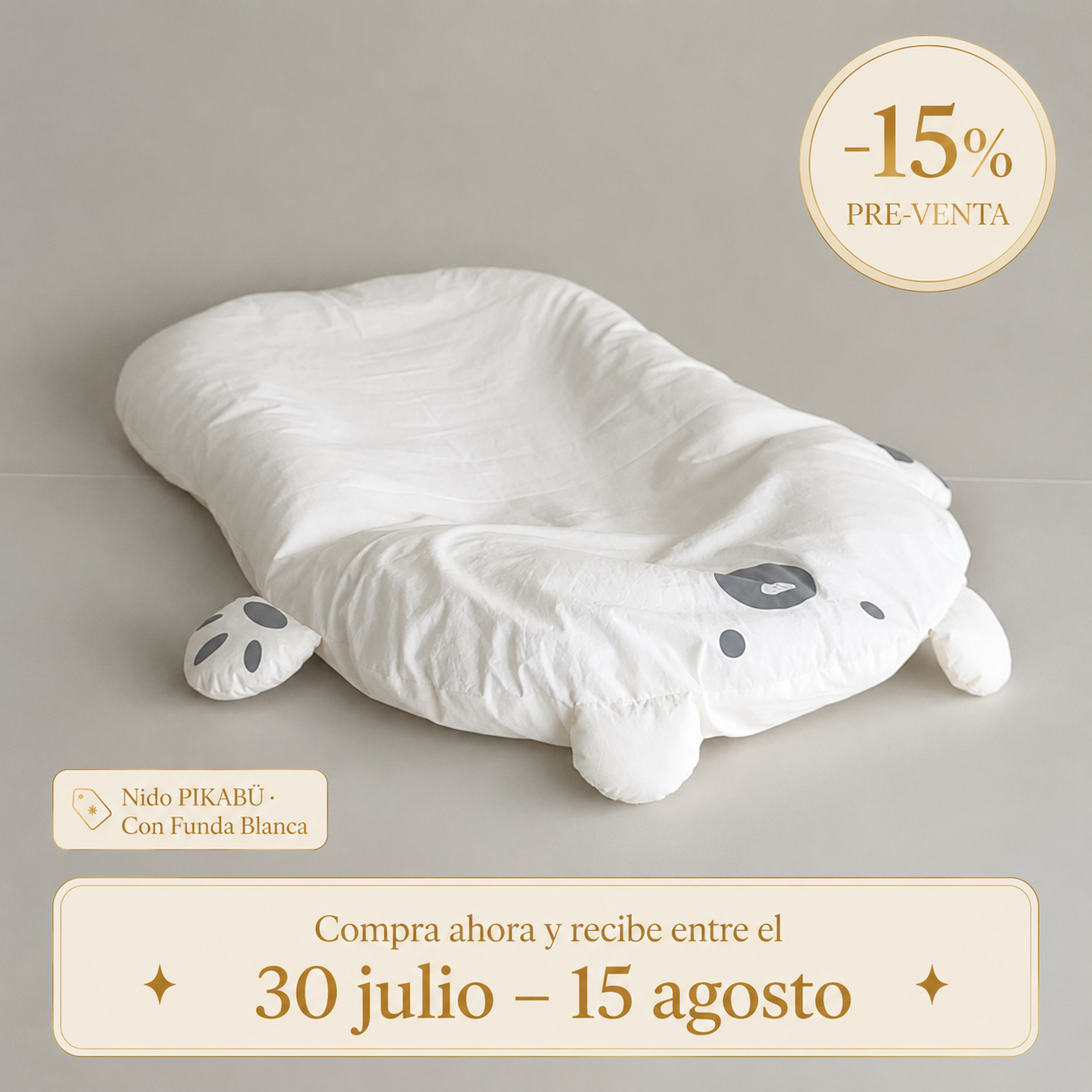 NIDO PIKABÜ™ 🧸 ideale per bambini da 4 mesi in su - ideale per culla