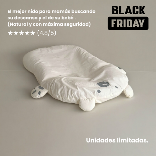 🔥 BLACK MONTH - NIDO PIKABÜ™ 🧸Nido para cuna. Mejora el sueño del bebé desde los 4 meses